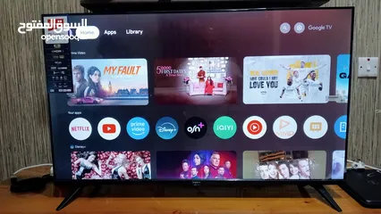  1 تلفزيون امبكس سمارت 43 بوصة.Impex smart 43 inch مع الضمان.....With a guarantee