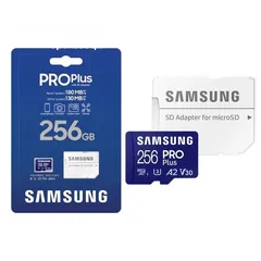  1 Samsung Pro Plus 256GB Micro SD Card New