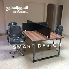  4 خلية عمل / وورك استيشن/ بارتيشن مكاتب موظفين/ وحدات كول سنتر/ Work Station