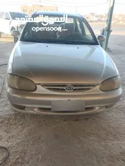  1 كيا سيفيا تو 1997للبيع جير عادي  بحالة ممتازة البيع بداعي السفر