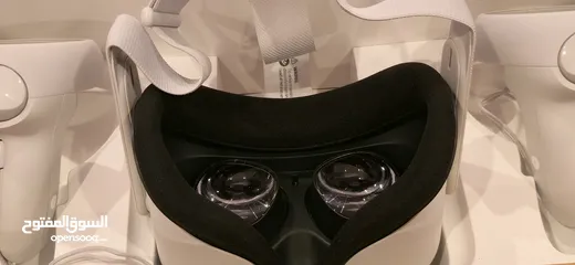  7 استخدام مرة واحدة مع كفالة اكسايت الغانم VR Meta quest 2 256GB