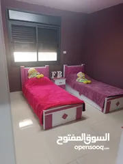  3 شقه مفروشه للايجار في البيره قرب  دايره السير ومديريه الصحه