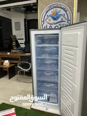  4 فريزر عامودي جنرال ديلوكس 6 ادراج لون سلفر A+168 لتر ديفروست خفيف جدا بأقل سعر بالمملكه