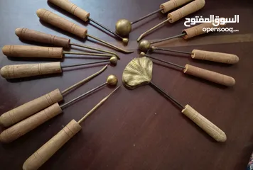  2 مجموعه صناعة الزهور كامله نحاس بسعر