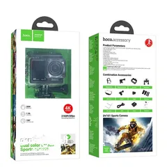  7 Hoco DV101 Action Camera HD (720p) Underwater (with Case) with WiFi with 3 inch Screen