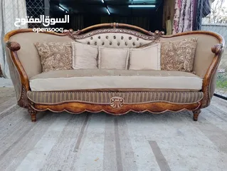  1 مجموعه اطقم كنب وكورنرات بحال الوكالة