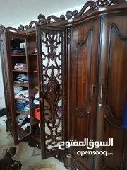  9 غرفة نوم ماستر XL لقطه خشب زان وقشرة بلوط بحالة الوكالة موجوده في السلط