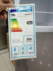  2 عرض نااار على ثلاجة بيكو سلفر 306 لتر توفير طاقه A+