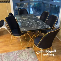  4 Extendable Dining table set with 6 chairs and 4 chairs