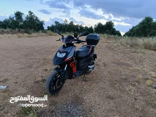  5 سكوتر ابريليا مرخص لشهر 10 للبيع