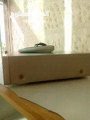  6 ريسيفر ومشغل اقراص CD player من JVC، ياباني أصلي قديم، مع أسلاكه والريموت، التفاصيل بالوصف ......