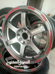  1 جنط فولك 16 مختوم ياباني اصلي ومخفف اصلي بدون اي عيوب