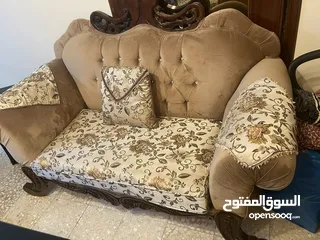  6 غرفة نوم وطقم كنب