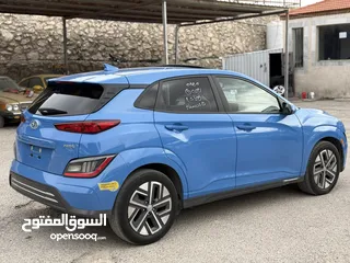  6 هيونداي كونا 2022 kona e للبيع فل اعلى اضافات