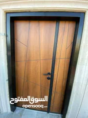  23 أبواب خشبية خارجية فخمة