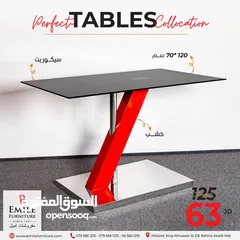  1 طاولات طعام بأشكال وبألوان مختلفه