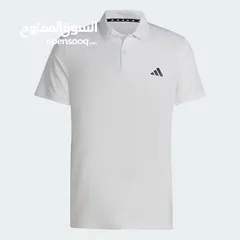  3 White T-shirt Adidas (polo) تيشيرت أبيض أديداس أصلي