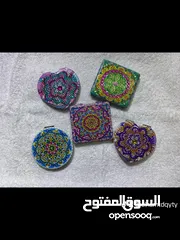  20 مراية كف وفواصل كتب بالخرز