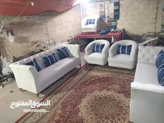  4 Sofa Set 8 Seater 3+3+1+1