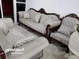  7 اطقم كنب فقط ب 225