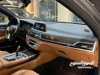  16 BMW 740Le 2017 وارد شركه ابو خضر مالك اول فل كامل اعلى تصنيف فحص كامل بحاله الوكاله