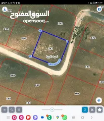  4 للبيع ارض 917 م الذهيبه الغربيه شارعين صخريه ومرتفعه مطله على شارع الميه