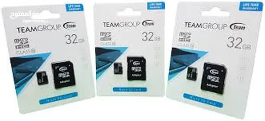  5 SD card TEAM GROUP 32 GB اس دي كارد 32 جيجا لتخزين معلومات امن من تيم جروب