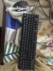  1 Gaming Mechanical keyboard and Mouse (1st player and game max mg7)