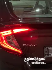  17 هوندا سيفيك RS وارد وصيانة الوكالة فحص كامل  اعلى صنف جميع الاضافات