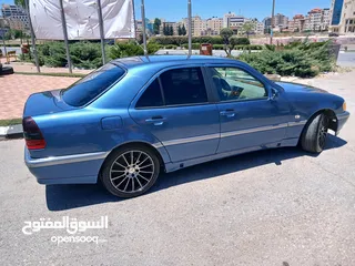  2 مرسيدس c220 مطور 2000 تيربو