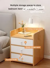  5 كومدينا خشل أنيقة وعملية 3 جوارات ودرج علوي فيه قفل عشان تحفظ أغراضك الخاصة بأمان  تصميم مرتب للبيت