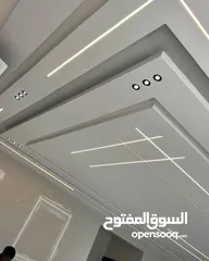  13 تنفيذ اعمال الديكور الداخلي جبسمبورد وجبص البلدي واسمنت بورد وفرسلينج وبيفيسي وبديل الرخام والفوم