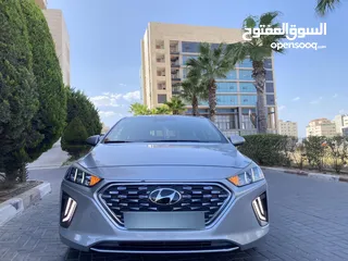  4 هونداي ايونيك هايبرد  2020  بحالة الوكالة فل اضافات الله يبارك لصاحب النصيب ..