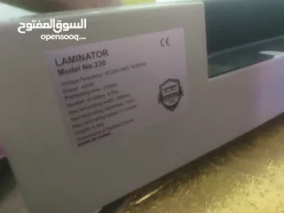  3 كابسة حرارية laminator