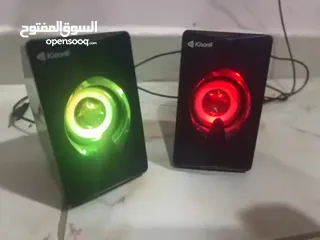  2 للبيع مكبرات الصوت القيمنق بسعر رخيص