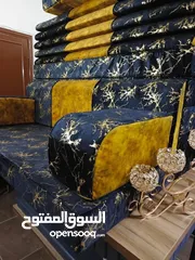  21 فراش عربي  جديد تفصيل 6 فرشات و6 مراكي و6 مساند اسفنج سكني ضغط 14 فقط