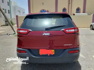  2 جيب شيروكي سبورتس  GCC 2015 Jeep Cherokee (Sports)