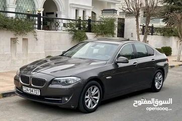  2 BMW 523i بوضع الشركه كرت ابيض وارد الشركه الاردنيه