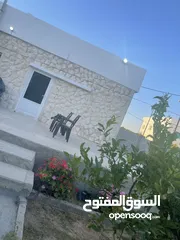  24 ارض دونم مع بيت ارضي وبيت طابقين