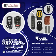  2 Doors & windows remote control divice