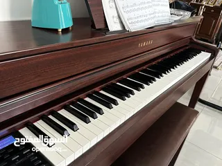  2 بيانو ياماها كلاڤينوڤا  Yamaha piano clavinova clp-535