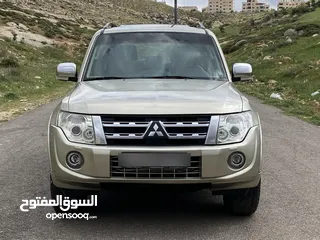  1 مستوبيشي باجيرو موديل 2014 وارد الشركه مالك اول