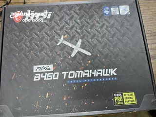  1 معالج i5-10400+لوحه MSi MAG B460 Tomahawk