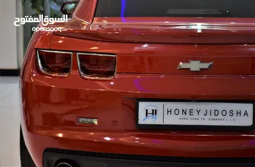  7 Chevrolet Camaro SS ( 2012 Model ) in Red Color GCC Specs