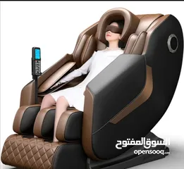  1 كرسي مساج للجسم كامل متوفر حاليا بأعلى المواصفات الطبيه