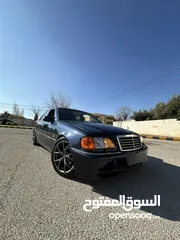  7 مرسيدس بنز C 200 1996 بحالة الوكاله مميزه جدا بسعر مغري جدا