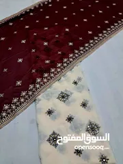  3 اقمشة نسائية ويل  وقطن