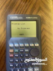  21 Casio algebra FX 2 plus الة حاسبة