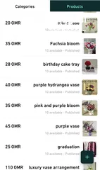  2 Flower and bouquets