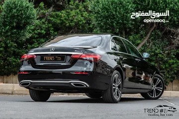  4 Mercedes E200 2021   السيارة وارد المانيا و قطعت مسافة 55,000 كيلو متر فقط